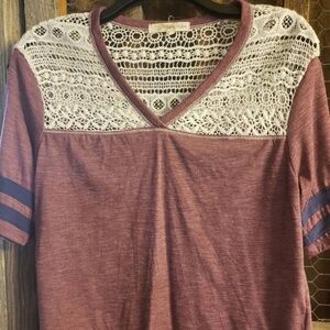 Juniors, Rewind T-shirts, Size Large